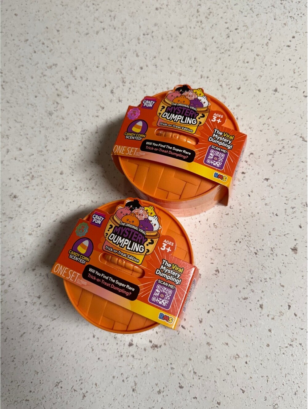2x Authentic RMS Crazy Mystery Squishy Dumplings Trick-or-Treat Edition